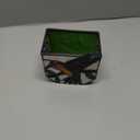 Entlityful Handcrafted Stained Glass Hummingbird Planter, Indoor Decorative Flower Pot with Drainage, Planters for Indoor Plants,Garden Home Decor