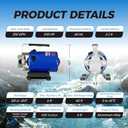 Water Transfer Pump 115V 1/10HP 330 GPH Portable Electric Utility Pump with 6ft Hose Suction Kit Drain Pools Waterbed Rain Barrel Aquarium Hot Tub
