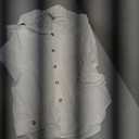 HOTOUCH Womens Linen Button Down Shirt Casual Long Sleeve Cotton Blouse Loose Fit Collared Work Gauze Tops with Pocket, Size Medium