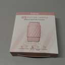 4-in-1 Electric Razor for Women, Bikini Trimmer & Facial Hair Remover, Rechargeable Cordless Dual-Head Shaver, IPX7 Waterproof, Painless & Hypoallergenic for Sensitive Areas, Pink