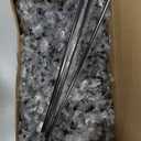 Gerrii 1000 Pcs Black Individually Wrapped Straws Extra Long 6 mm Plastic Drinking Straws Disposable for Party Restaurant Home Milkshakes Coffee Juice Beverage Smoothie (10)