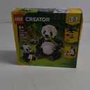 LEGO Creator 3 in 1 Wild Animals Panda Family - Building Toy with 3 Building Options, Panda, Penguin, or Orca - Animal Figures for Kids, Girls and Boys, Ages 8+ - Gift Idea for Birthdays - 31165
