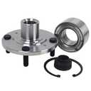 Autoround Front Wheel Hub and Bearing Assembly BR930591K Replacement for Honda Accord 2.3L 1998 1999 2000 2001 2002 2 Pack