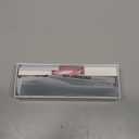 Go Brush Pro 2026 Hair Straightener Brush 300 Million Negative Ionic Portable Hair Straightener Comb for Women with 4 Temps Fast Heating MCH Ceramic Coating Smooth Frizz - Free Hair Shining Black