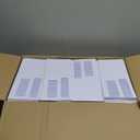 #9 Double Window Security Envelopes, HERKKA No.9 Double Window Business Envelopes Designed for QuickBooks Invoices and Business Statements - Number 9 Size 3 7/8 Inch X 8 7/8 Inch - 24 LB - 1000 Pack