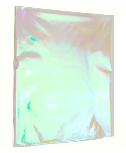 Iconikal 6-Count Basket Cello Bags, Iridescent Holographic, 24 x 28-Inches Gift Wrapping Heat Shrink Plastic