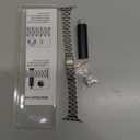 STIROLL Slim Metal Band Compatible with Apple Watch 41mm 40mm 38mm 42mm(Series 11 10) Women, Stylish Thin Stainless Steel Chain Straps for iWatch Bands Series 9 8 7 6 5 4 3 2 1 SE, Silver