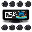 ELSNU Backup Parktronic System Car Auto Vehicle Reverse with 8 Parking Sensor...