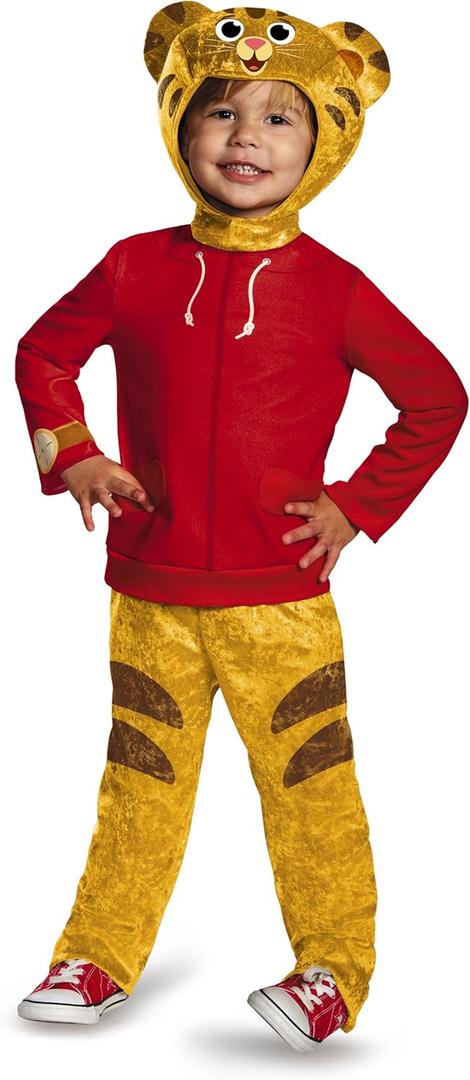 Disguise Daniel Tiger's Neighborhood Daniel Tiger Classic Toddler Costume (4-6)