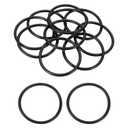 uxcell 10Pcs AS-228 O-Rings, Nitrile Rubber O-Rings 2-1/4" ID, 2-1/2" OD, 1/8" Width Round Sealing Gasket for Hydraulic Pneumatic Systems Sealing Repair (90 Durometer, Black)