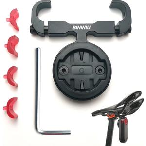 Aluminum Bike Saddle Mount for Garmin Varia Radar, Seatpost Tail Light Holder for RTL500, RTL510, RTL515, RVR315