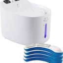 Cordless cat Water Dispenser, 2.2L pet Water Dispenser, Battery Powered, Indoor Rechargeable cat Water Dispenser with Motion Sensor, Ultra-Silent Water Pump, ABS Material BPA Free