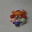 TUMAMA Baby Bath Toy, Bath Bubble Maker Machine with Music, 3 Bathtub Wind-Up Toys, Crab Shower Water Toy for Toddlers Kids Boys Grils (Orange)