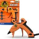 Gorilla Hot Glue Gun (Pack of 1) - Dual Temp Mini Size Hot Glue Gun with Precision Nozzle, Easy Squeeze Trigger, and Enhanced Safety Features for DIY, Craft, Repairs, and More 