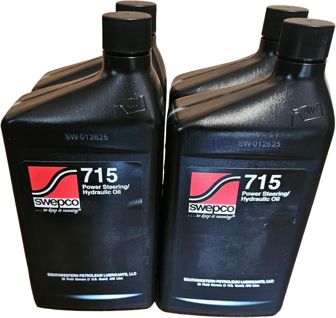 715 Power Steering/Hydraulic Oil Case of 4qts.