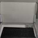 SABLUTE Wireless Keyboard and Mouse Combo - Full Size Ergonomic Wrist Rest, Silent Typing, Phone Holder, 2.4 GHz, 3 Level DPI, Batteries Powered, Compatible with PC, Laptop, Windows, macOS (1 Pack, Classic Black)