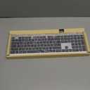 TECKNET Bluetooth Keyboard Rechargeable, 4Device Free Switching (2.4G+BT), UltraSlim Full Size Wireless Keyboard, Quiet Typing, for PC/Laptop/Smart TV/Phone, Adjustable Stand, 12 Multimedia Keys