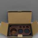 KHAVA Espresso Tamping Station | Wooden Coffee Tamper Station 51-54 mm | Espresso Organizer & Portafilter Holder | Coffee Station Organizer for Countertop | Espresso Accessories for Coffee Bar, Brown