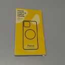 Ktele Magnetic for iPhone 17 Case [Compatible with Magsafe] [Premium Silicone Satin-Smooth Touch] Slim Shockproof Anti-Scratch Microfiber Lining Case, 6.3 inch, Bright Orange