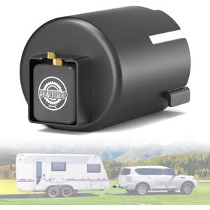 Upgraded Trailer Lock Fits 2-5/16 Inch Coupler, Anti-Theft Heavy Duty Trailer Hitch Lock with Keys for RV, Truck, Trailer, Boat