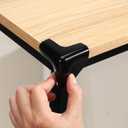 Veemoon Table Corner Protective Pads - 4 Pack Soft PVC Edge Guards for Baby Safety Easy Installation Universal Fit for Furniture