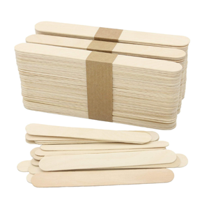 WISYOK 120 Pcs Wood Craft Sticks 5.9 Inch, Ice Cream Sticks, Jumbo Sticks, Popsicle Sticks, Ideal for Building Model, Kids Handicraft, and Creating Craft Projects 