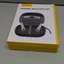 Glocusent Book Light with EVA Case, 3-Color & 6-Brightness Reading Light, Bendable Neck Light, Durable Rechargeable Lamp, Perfect Book Light for Reading in Bed, Knitting, Repairing, Book Lovers Gifts