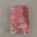 Women's Sexy V Neck Tie Halter Mesh Ruffle Hem Ruched Bodycon Cocktail Party Maxi Dresses (Medium, Red)