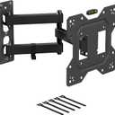 D-Line Full Motion TV Wall Mount Bracket for 23-50 Inch TVs, Tilt, Turn and Extend, VESA 100x100mm - 200x200mm, Holds up to 66lbs