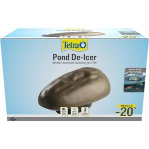 TetraPond De-Icer, Thermostatically Controlled Winter Survival Solution For Fish, UL Listed (300 Watt)