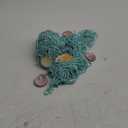 Fish Net for Decor Fishing Small Blue Handmade Pirate Net Fish Net Aquarium Wall Home Decor Coastal Themed Nautical Nets Decoration Beach Outdoor Decorative Green Cotton Thread