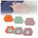9 Pcs Magnetic Seam Guide for Sewing Machine, Multifunctional Hem Guide for Sewing Machine, Polygonal Multifucntional Seam Guide Hemmer with Scale, Sewing Supplies Accessories