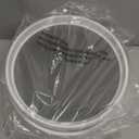 Set of 6, 12 Inch Non-Skid Lazy Susan Turntable, Lazy Susan Organizer for Cabinet, Pantry Organization, Kitchen Storage, Bathroom Sink Cabinet, Refrigerator, Countertop, Spice Rack, Grey (6 Pack 12 in)