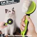 3PCS Cat Grooming Kit | Brush for Shedding | Nail Clipper | Trimmer | Bath Brush for Long and Short Haired Indoor Cats - Premium Supplies