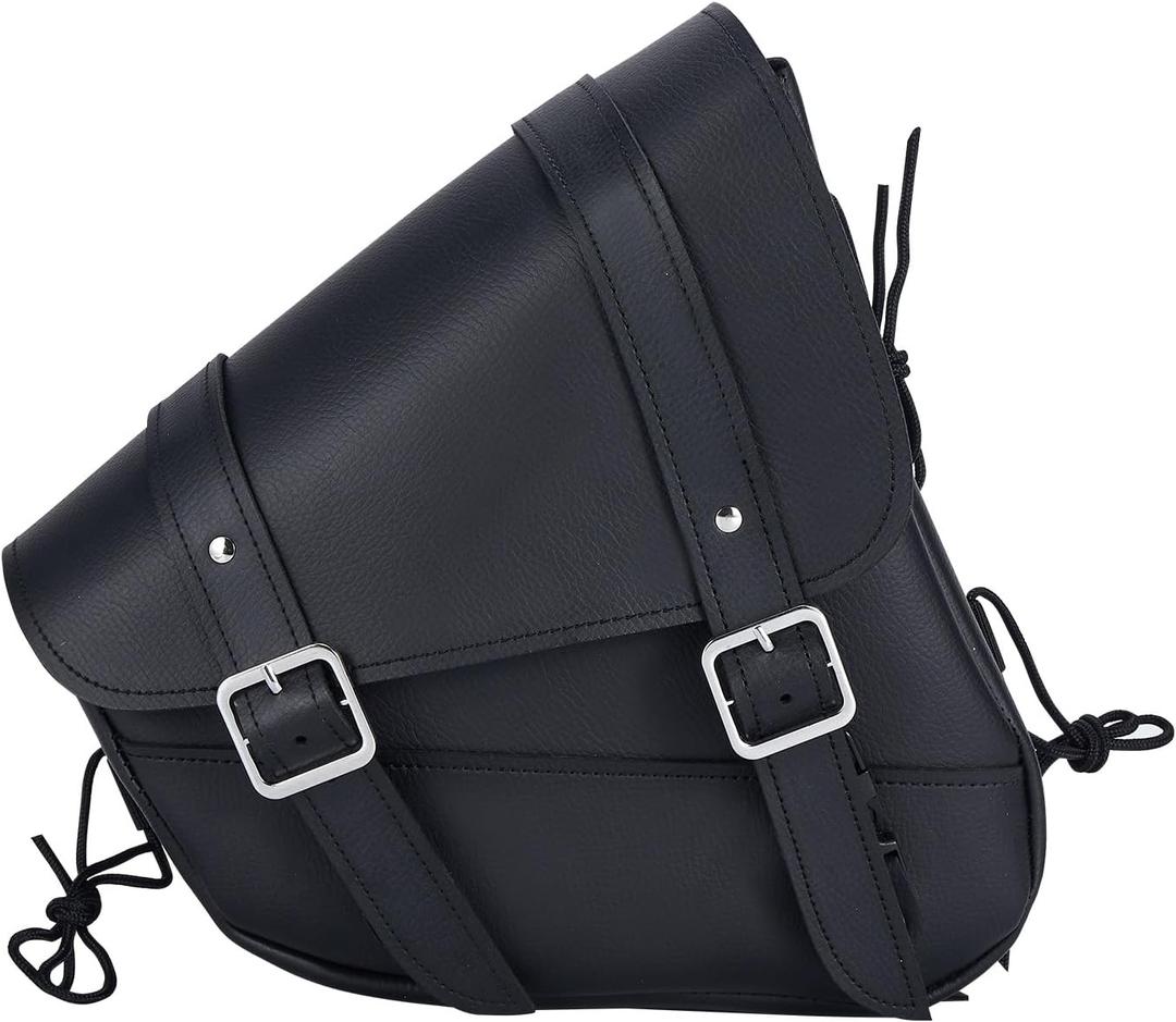 Motorcycle Saddle Bags Synthetic Leather Motorcycle Solo Swing Arm Bag Waterproof