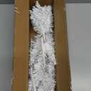 Realspring Black 3 Pcs Mini Christmas Tree with Lights Tabletop 20/14/8 Inch Small Artificial Xmas Trees Miniature Pine Xmas Tree Bottle Brush Trees for Christmas Home Table Decor