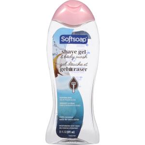 SOFTSOAP SHAVE GEL & BODY WASH 2IN1 COCONUT 20 OZ