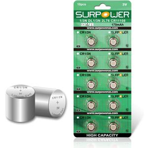 CR1/3N 3V Lithium Battery 10 Pack 