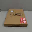 Mirror Wall Decor for Home Office Apartment, Asymmetrical Decorative Mirror for Entryway Porch Fireplace, Irregular Hanging Wall Art Sculpture for Christmas (Wine Red) (16x10")