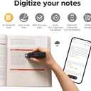VYU iMark Digital Highlighter, Smart AI Scanner Pen, ChatGPT-4o Powered Scan, OCR Digital Scanning Device, AirDrop Export, for iOS/Android, Best Gift for Students & Book Lovers