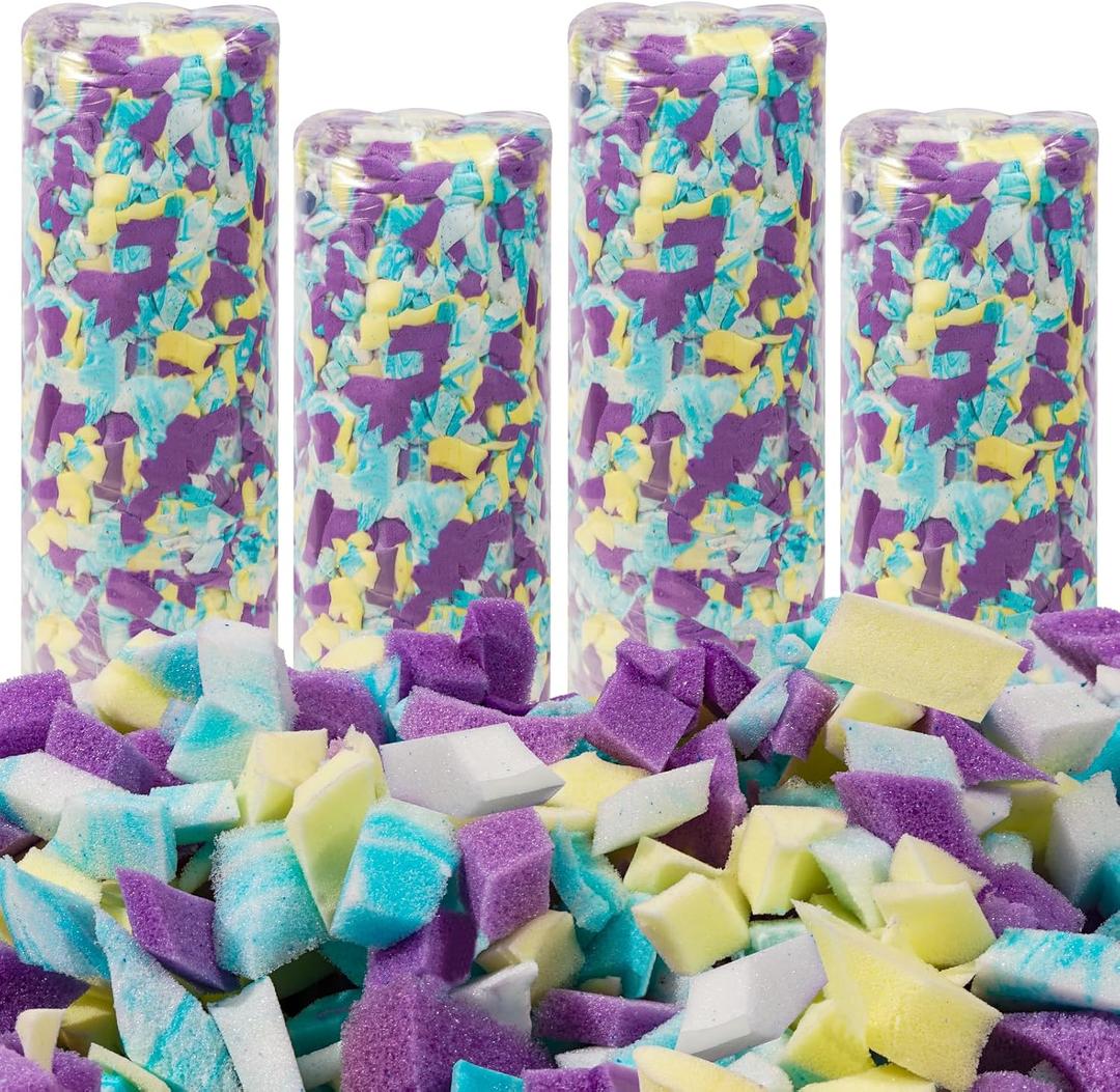 20 Pounds Shredded Memory Foam Bean Bag Chair Filler for Dog Bed/Boxing Bag/Sofa Cushion, Bean Bag Filler/Various Pillows/Plush Toys Handmade DIY, Craft Supplement.