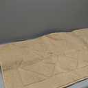 REFETONE Indoor Doormat, Front Back Door Mat 32"x48" Rubber Backing Non Slip Mats, Absorbent Washable Entrance Doormat for Entryway, Resist Dirt Low-Profile Inside Floor Mat for Muddy Shoes, Golden