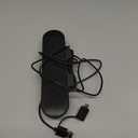 Computer Speakers for Desktop PC Monitor, External Speakers for Laptop, USB-Powered, Plug-n-Play, Wired, Clip-On, Small Computer Soundbar for PC, with Loud Sound, Rich Bass, G-Sensor, USB-C Adapter