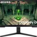 SAMSUNG 25" Odyssey G4 Series FHD Gaming Monitor, IPS, 240Hz, 1ms, G-Sync Compatible, AMD FreeSync Premium, HDR10, Ultrawide Game View, DisplayPort, HDMI, Fully Adjustable Stand, LS25BG402ENXGO
