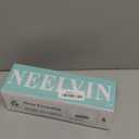 Neelvin Beige Faux Fur Cozy Soft Striped Decorative Throw Pillow Covers 20x20 inch Set of 2,Velvet Pillowcase Cushion Case for Sofa Couch