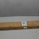 Warm Gold Double Window Rods - 36-72", "Adjustable Dual Curtain Rods with End Cap Finials