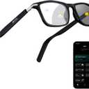 2026 Al Smart Glasses for Men Women - Bluetooth Translation Glasses with 164 Languages, Color-Change Lens, Music & Call, IP65 Waterproof, Free App,Audio Glasses for Meeting Driving Travel,Thin Temples