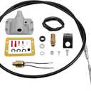 Axle Shaft Disconnect Conversion Kit Compatible with 1987-1995 Jeep Wrangler YJ, 1986-1991 Jeep Comanche MJ, 1984-1991 Jeep Cherokee XJ With Dana 30 Front Axle