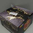 JOYIN 2 Pack Royal Crowns, Halloween Party Costume Accessories, King's and Queen's Crowns for Kids and Audults