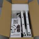 Washer Dryer Stacking Kit, Universal 29"/28"/27"/26"/25"/24" Stackable with Pull-Out Drying Rack, Adjustable Stacking Kit for Washer and Dryer, Connecting Frame with Ratchet Strap